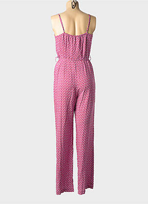 Combi-pantalon fines bretelles fines bretelles rose SYSTEMACTION femme