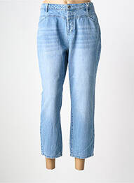 Jeans coupe droite taille normale taille normale bleu LPB femme