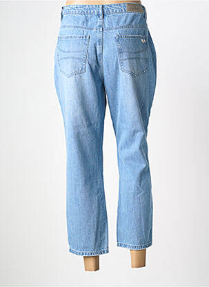 Jeans coupe droite taille normale taille normale bleu LPB femme