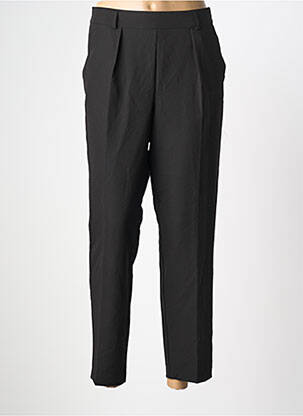Pantalon droit stretch taille normale noir LPB femme