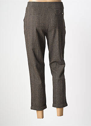 Pantalon 7/8 stretch taille normale marron LPB LES PETITES BOMBES  femme