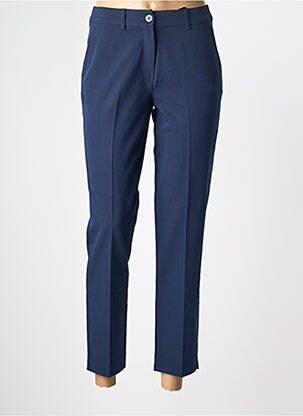 Pantalon 7/8 stretch taille normale bleu OLSEN femme