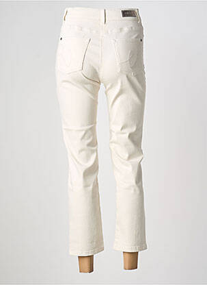 Jeans coupe slim stretch taille normale beige OLSEN femme