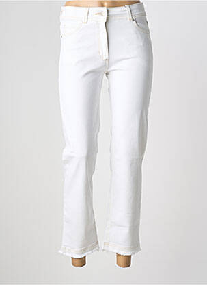 Jeans coupe slim stretch taille normale blanc OLSEN femme