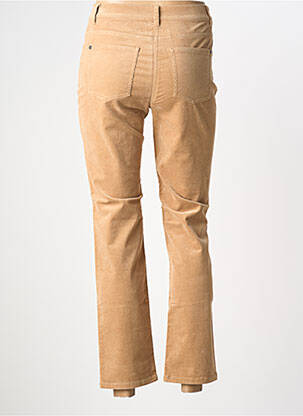 Pantalon 7/8 stretch taille normale marron OLSEN femme