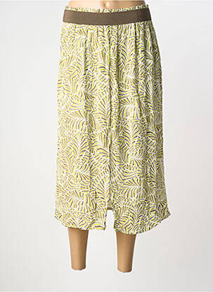 Jupe mi-longue taille normale vert PAZ TORRAS femme