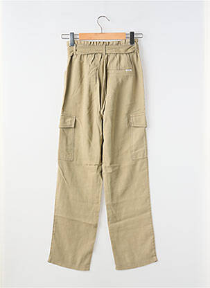 Pantalon cargo poches taille normale vert GARCIA femme