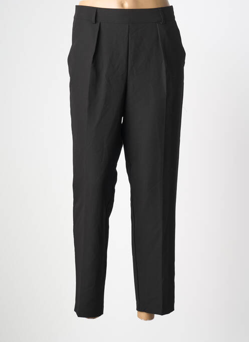 Pantalon droit stretch taille normale noir LPB femme