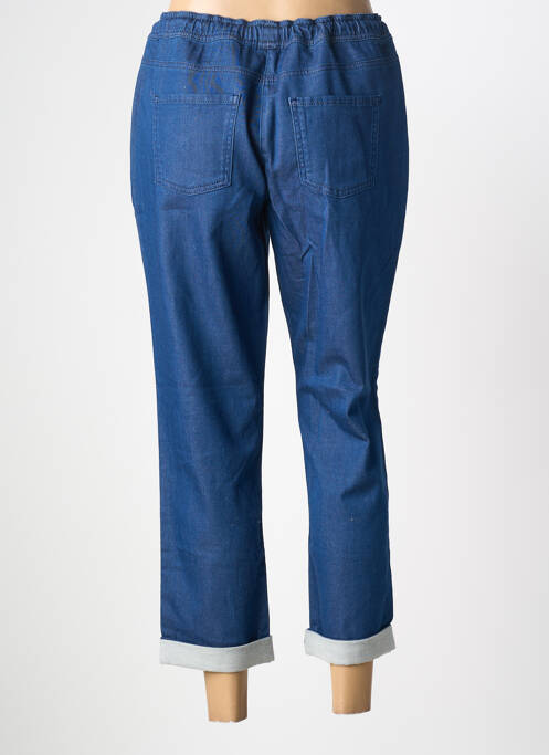 Pantalon 7/8 stretch taille normale bleu OLSEN femme
