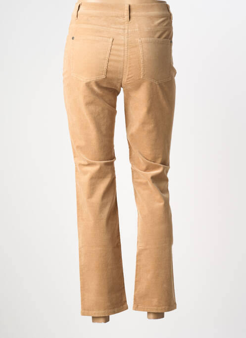 Pantalon 7/8 stretch taille normale marron OLSEN femme