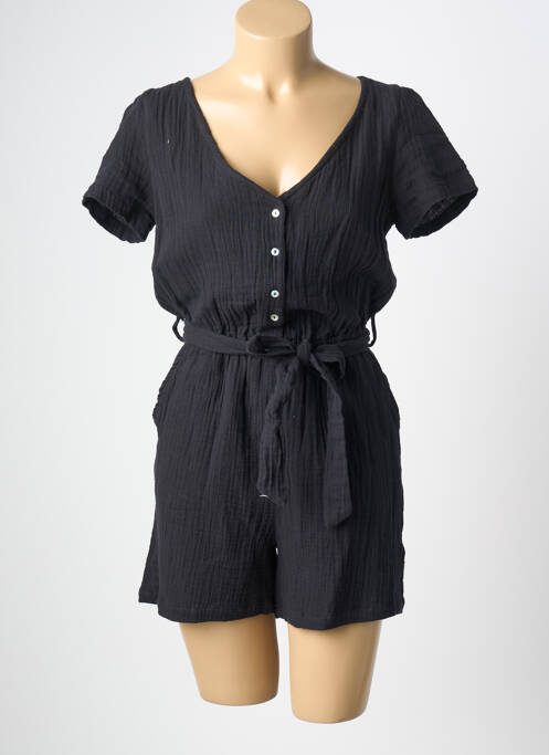 Combishort noir C'EST BEAU LA VIE femme