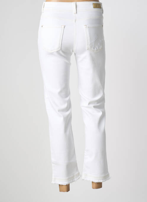 Jeans coupe slim blanc OLSEN femme