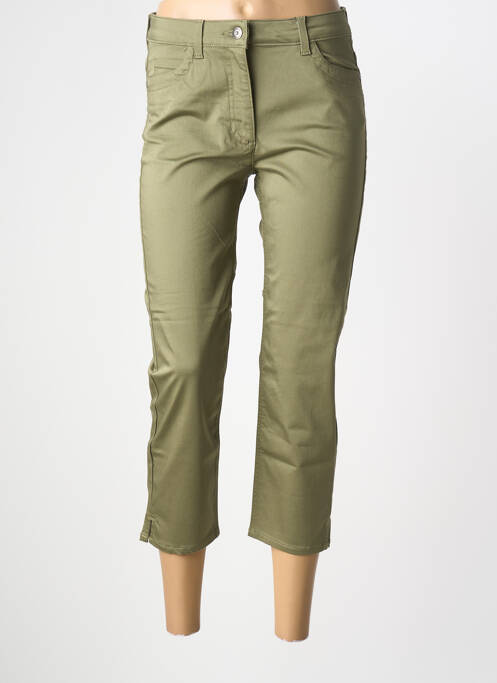 Pantacourt vert OLSEN femme