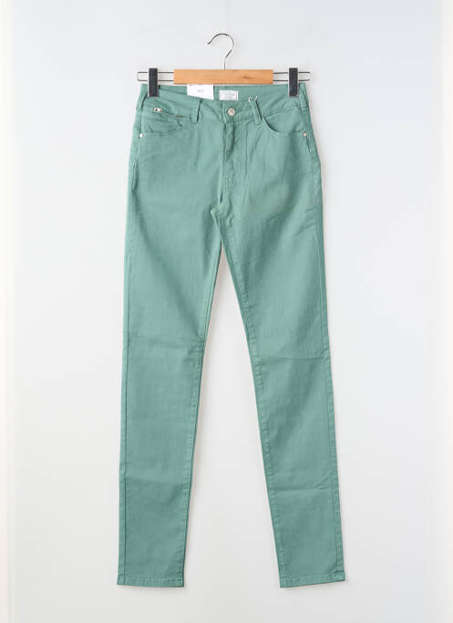 Pantalon slim vert C'EST BEAU LA VIE femme