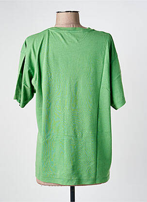 T-shirt coupe droite manches courtes vert BREWSTER femme