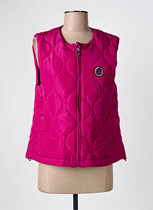 Doudoune poches sans capuche rose OTTOD'AME femme