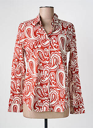 Chemisier orange HARTFORD femme