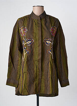 Chemisier vert V.DE.VINSTER femme