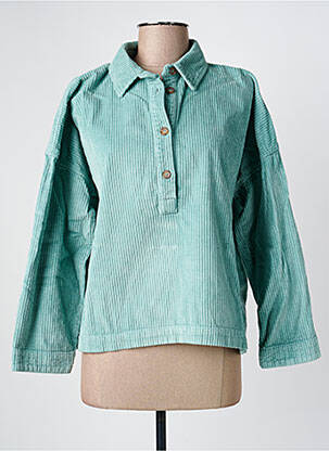 Tunique manches longues vert SACRÉCOEUR femme