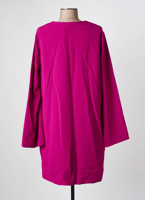 Robe courte manches longues manches longues violet OTTOD'AME femme