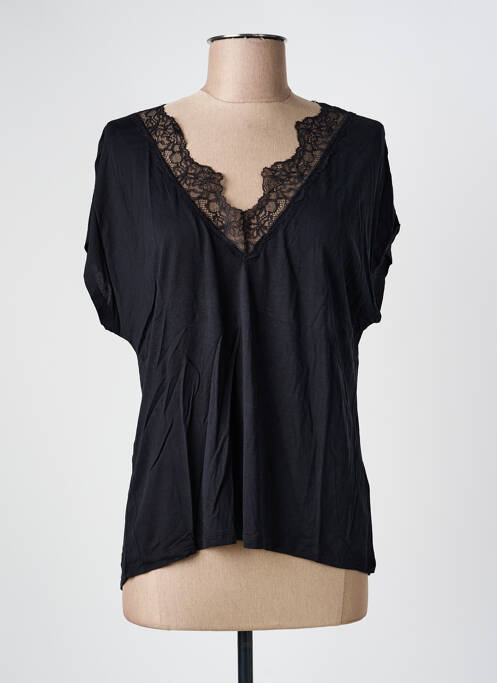 Top noir MAJESTIC FILATURES femme