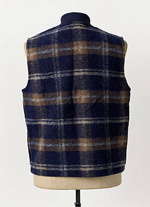 Veste casual coupe droite bleu HARTFORD homme