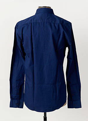 Chemise manches longues coupe cintrée bleu LAFAURIE homme
