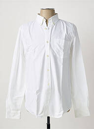 Chemise manches longues coupe droite blanc CLOSED homme