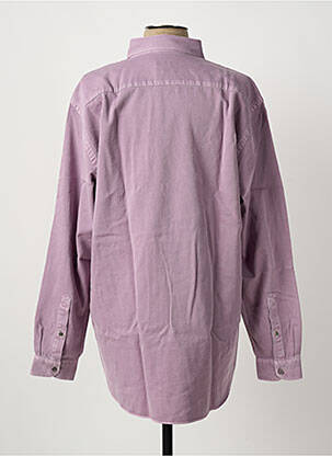 Chemise manches longues coupe droite violet CLOSED homme