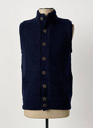 Gilet sans manche coupe cintrée bleu ANONYM APPAREL homme
