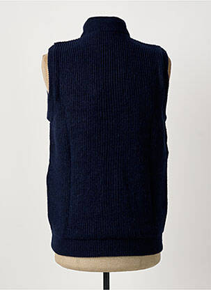 Gilet sans manche coupe cintrée bleu ANONYM APPAREL homme