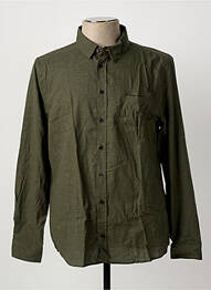 Chemise manches longues imprimé fantaisie vert HARRIS WILSON homme