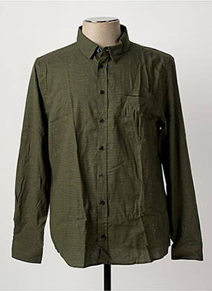 Chemise manches longues imprimé fantaisie vert HARRIS WILSON homme