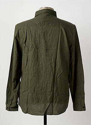 Chemise manches longues imprimé fantaisie vert HARRIS WILSON homme