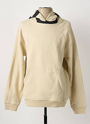 Sweat-shirt à capuche beige CLOSED homme