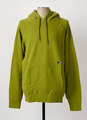 Sweat-shirt à capuche vert EDWIN homme