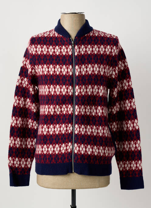 Gilet manches longues manches longues rouge HARRIS WILSON homme