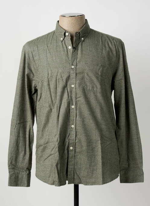 Chemise manches longues coupe cintrée gris LAFAURIE homme