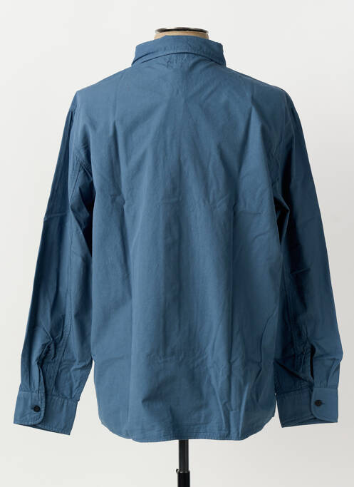 Chemise manches longues bleu EDWIN homme