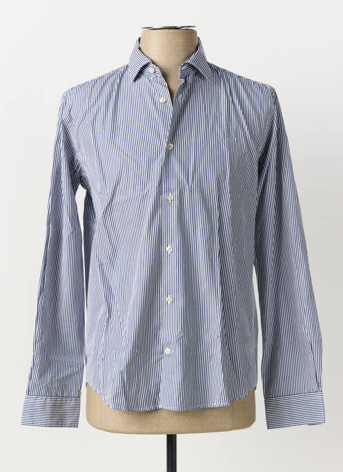 Chemise manches longues bleu LAFAURIE homme