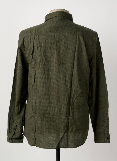 Chemise manches longues vert HARRIS WILSON homme