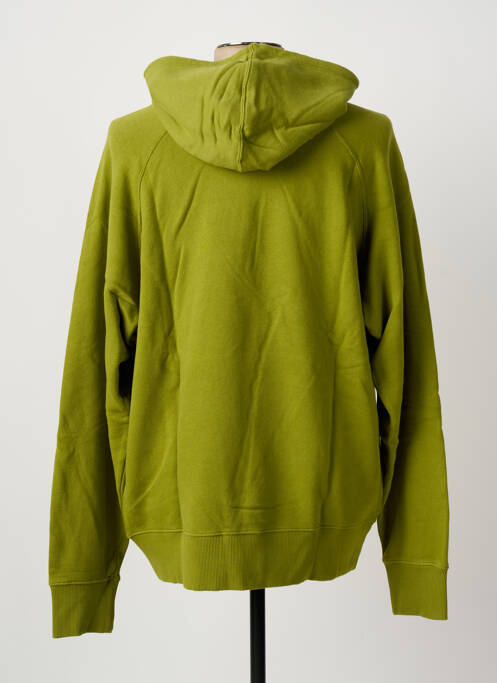 Sweat-shirt à capuche vert EDWIN homme