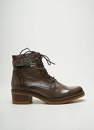 Bottines/boots talon bas talon de 4 à 6cm marron DORKING femme