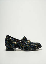 Mocassins carré talon plat jusqu'à 3cm bleu LAURA VITA femme