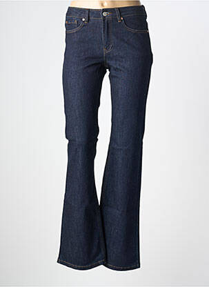 Jean coupe flare stretch taille normale bleu MKT STUDIO femme