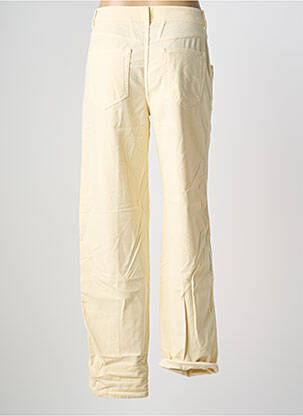 Pantalon flare stretch taille haute beige CLOSED femme