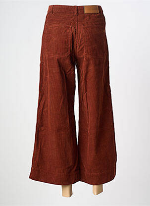 Pantalon 7/8 taille haute taille haute orange TINSELS femme