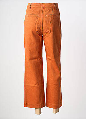 Jeans coupe large stretch taille haute orange BENSIMON femme