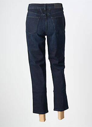 Jeans coupe slim tissage brut taille haute bleu CLOSED femme
