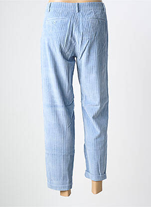 Pantalon 7/8 stretch taille normale bleu HARTFORD femme